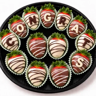 Congrats Chocolate Strawberries - Medium