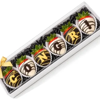 Graduation Chocolate Strawberries - Small