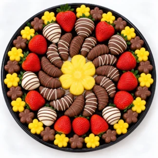 Just Gift Daisy Platter - Large