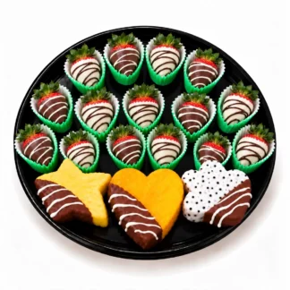 Just Gift Shaped Fruit Platter - Small