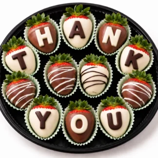 Thank You Chocolate Strawberries - Medium