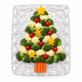 Christmas Tree Vegetable Platter - Small